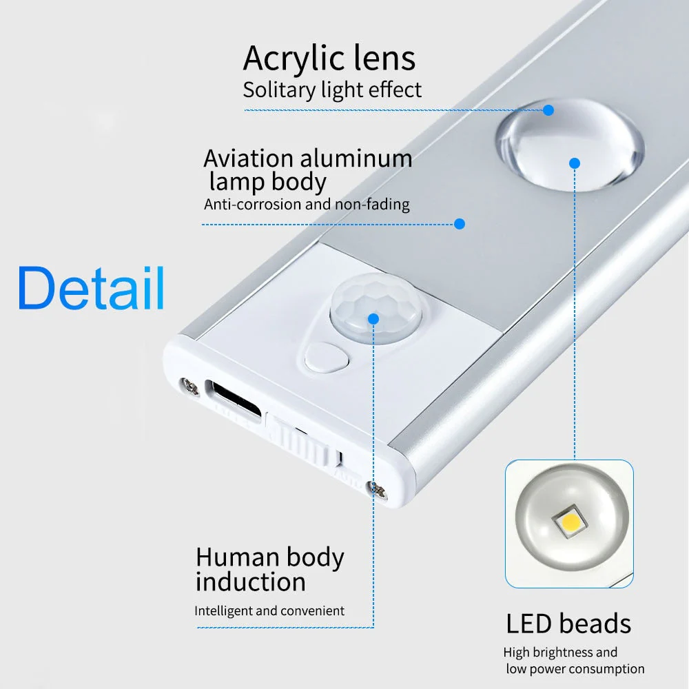 Motion Sensor Cabinet USB Light - Image 3