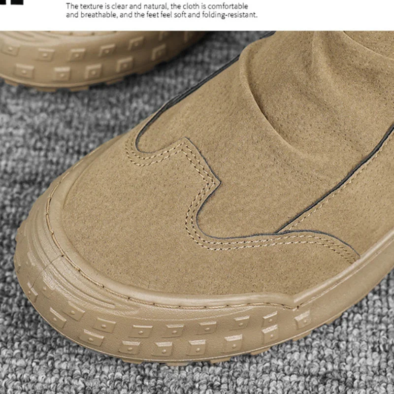 Motorcycle Weather-Resistant Slip-On Boots - Image 4
