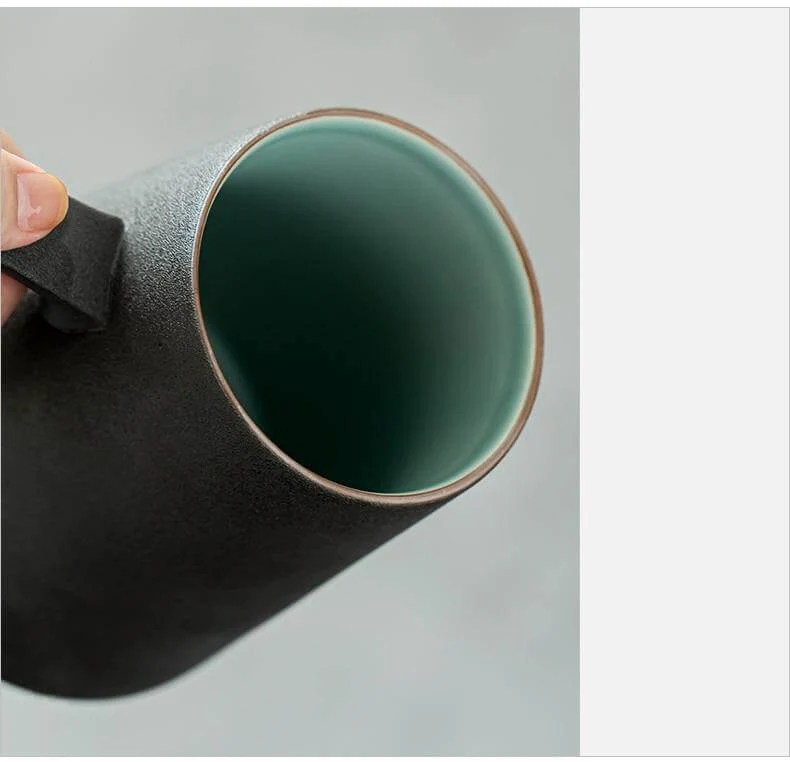 Mountain Art Ceramic Tea Mugs With Filter - Image 7