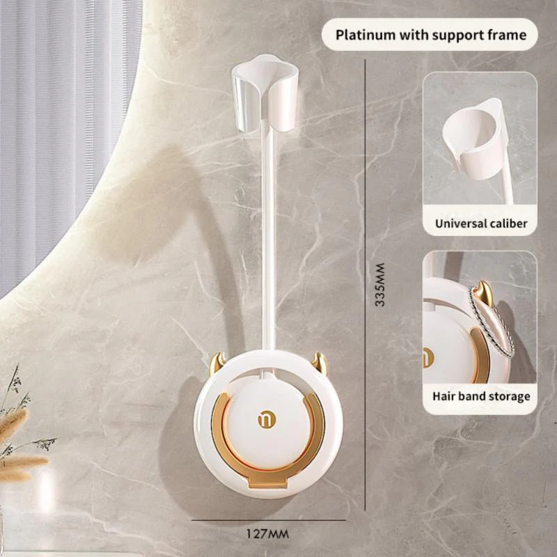 Mounted Universal Self-Adhesive Hair Dryer Holder - Image 3
