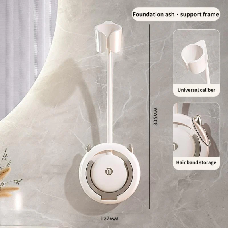 Mounted Universal Self-Adhesive Hair Dryer Holder - Image 4
