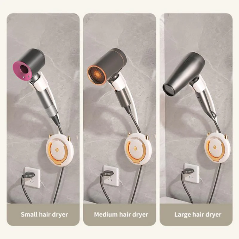Mounted Universal Self-Adhesive Hair Dryer Holder - Image 7