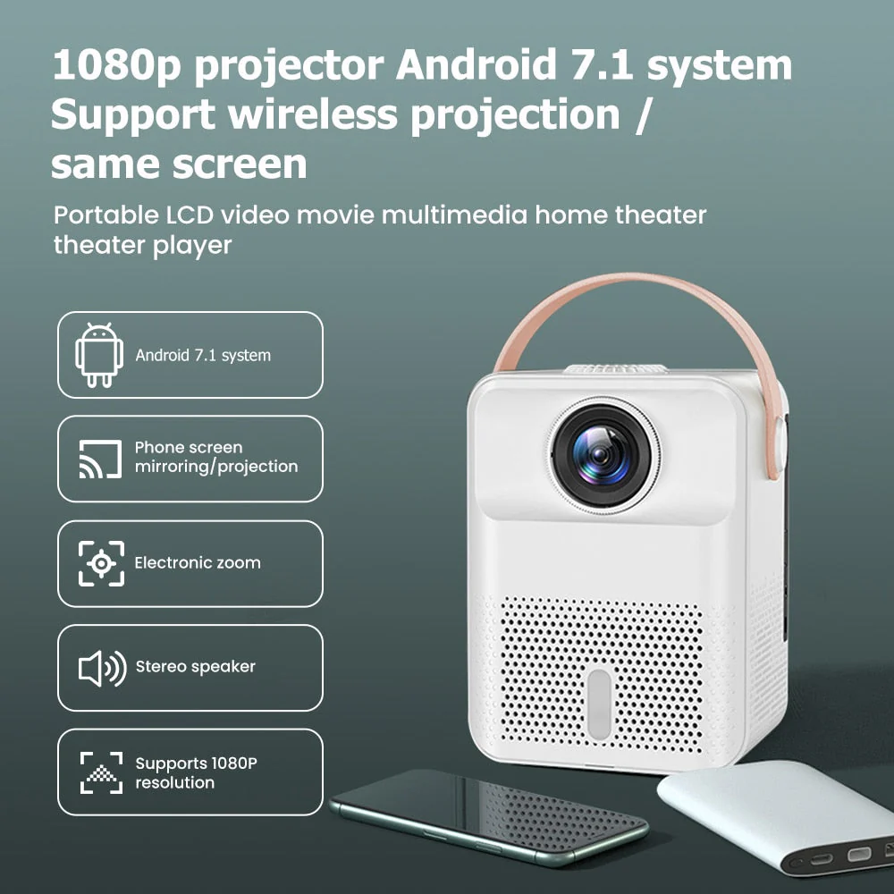Movie Night Life Mini HD Video Projector - Image 4