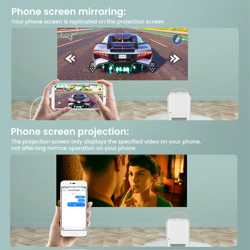 Movie Night Life Mini HD Video Projector - Image 5