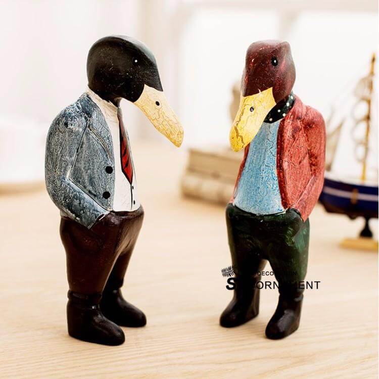Mr Duck Brother Figurines - Image 4