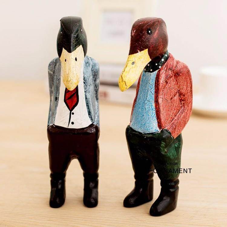 Mr Duck Brother Figurines - Image 5