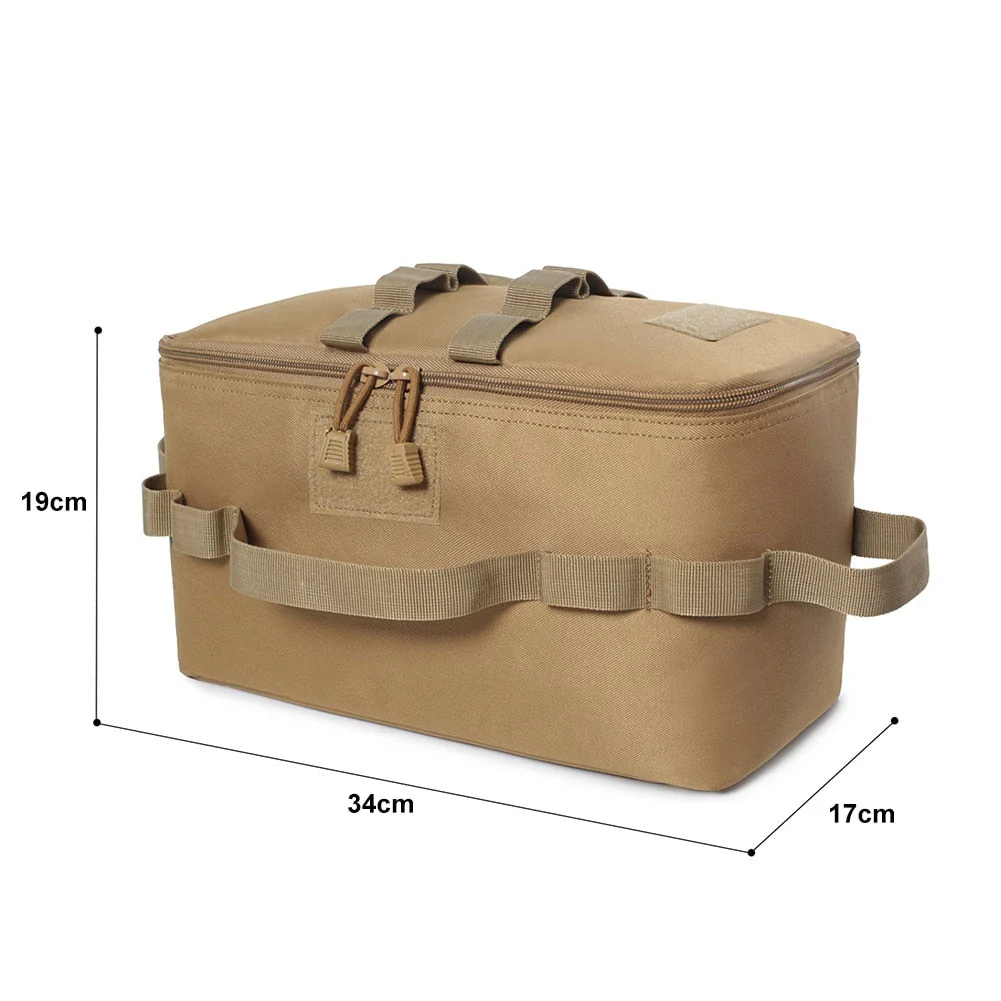 Multi-Compartment Outdoor Trail Camping Sleek Storage Bag - Image 4