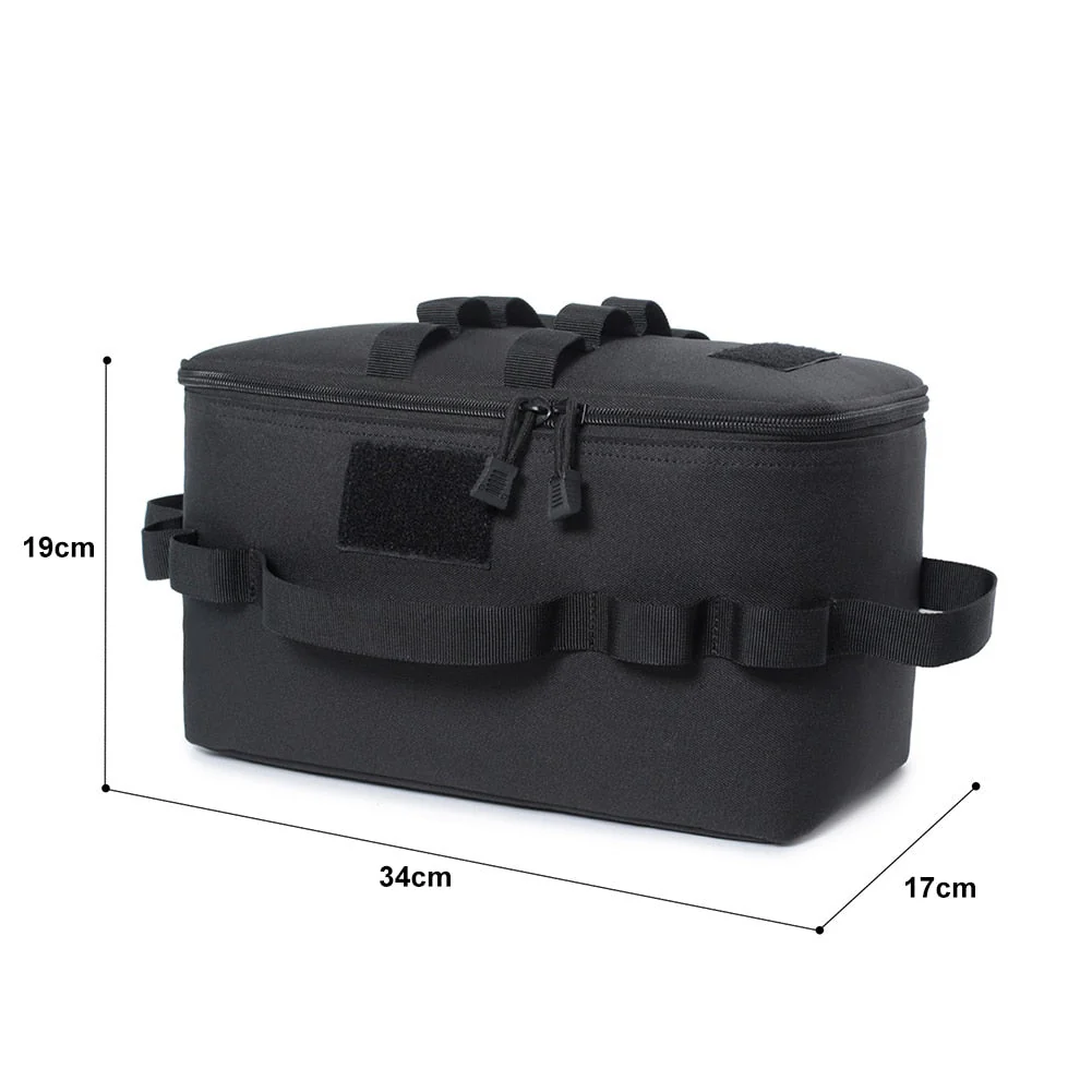Multi-Compartment Outdoor Trail Camping Sleek Storage Bag - Image 6