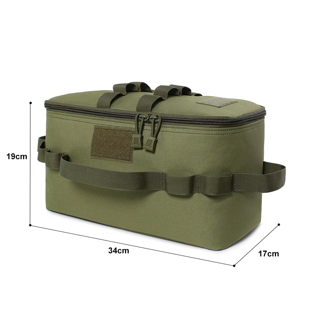 Multi-Compartment Outdoor Trail Camping Sleek Storage Bag - Image 8