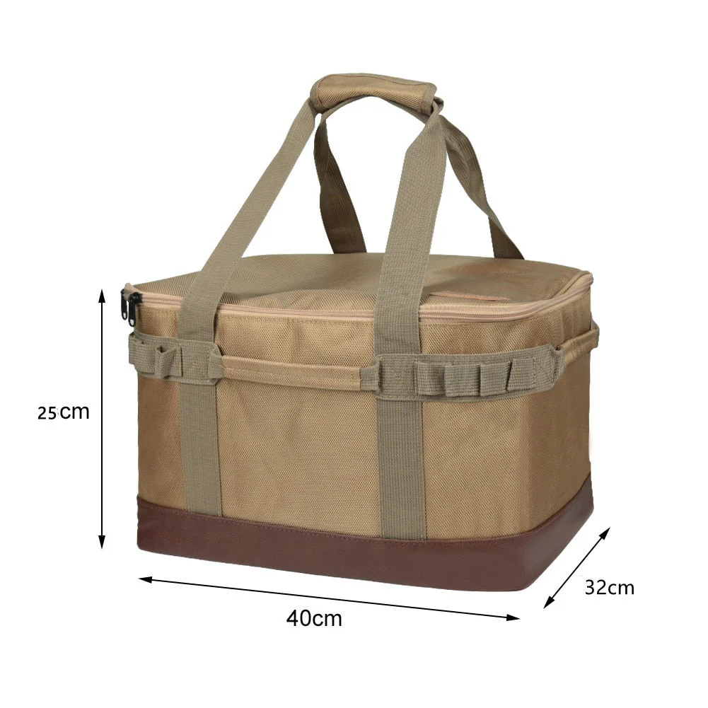Multi-Compartment Outdoor Trail Camping Sleek Storage Bag - Image 9