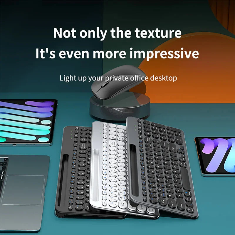 Multi Compatible Wireless Portable Keyboard - Image 2