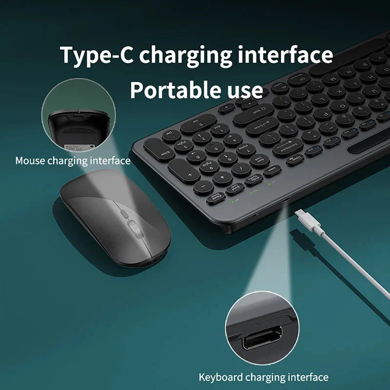 Multi Compatible Wireless Portable Keyboard - Image 5