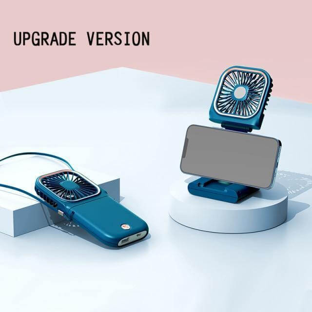 Multi-function Power Bank Neck Fan - Image 14