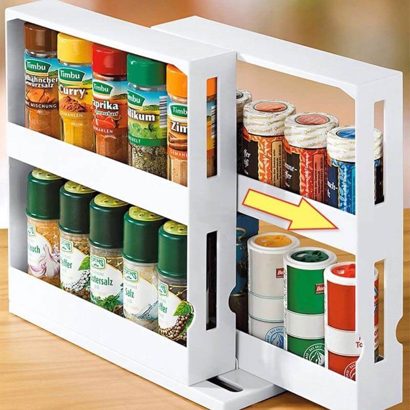 Multi-Function Rotating Spice Organizer - Image 2
