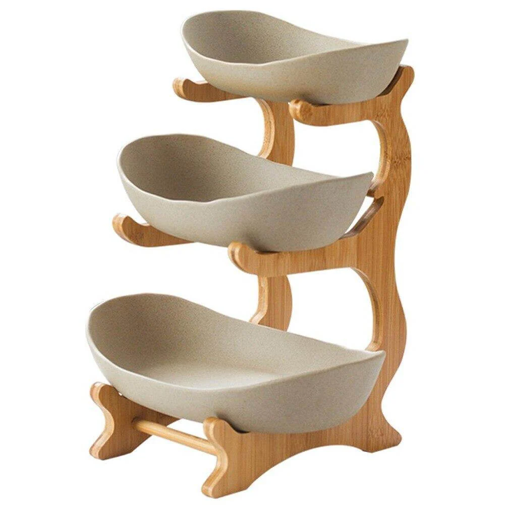 Multi-layer Modern Fruit Snack Plate Rack - Image 8