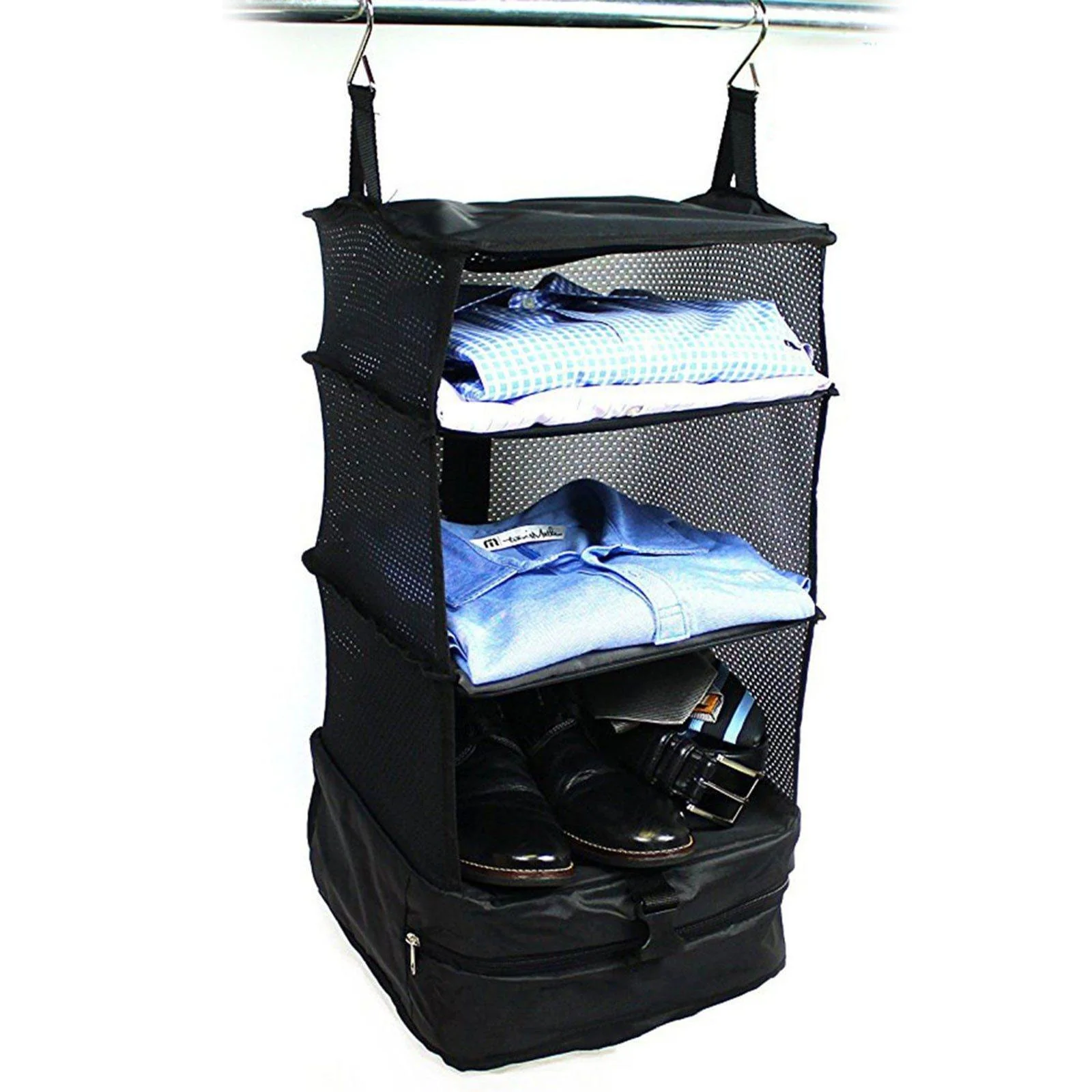 Multi-Layer Portable Luggage Organizer - Image 4