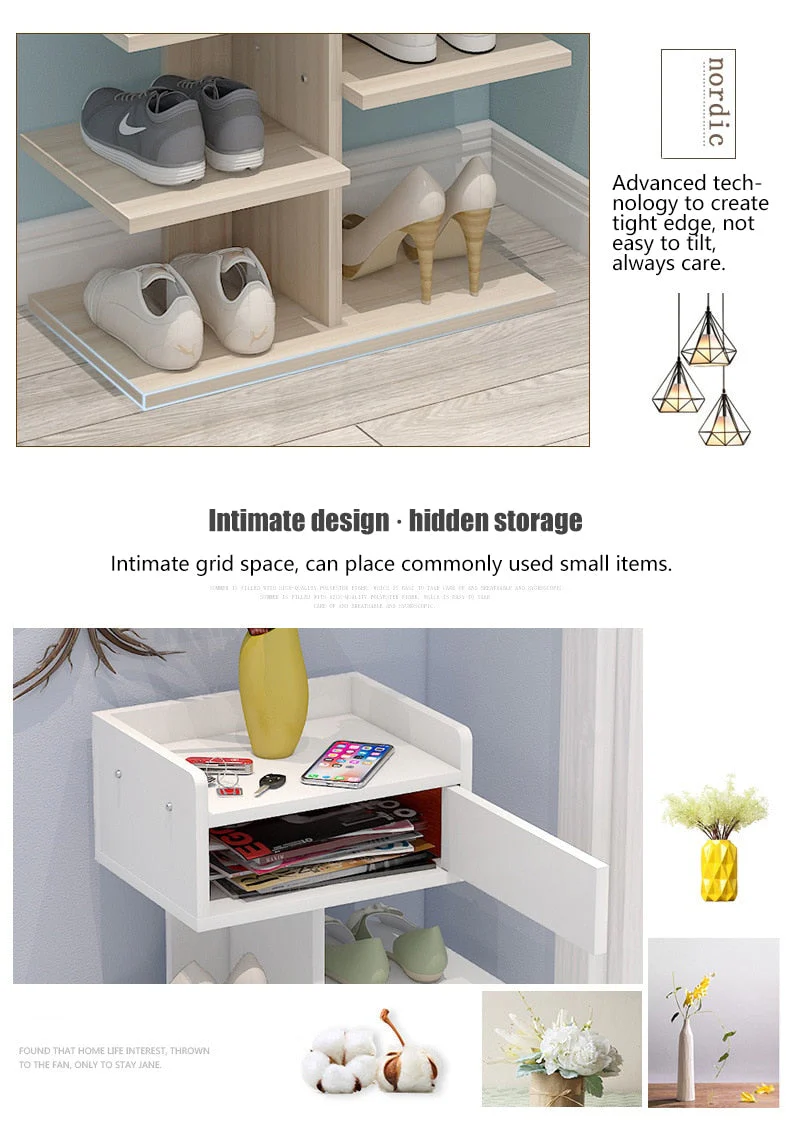 Multi-Layer Simple Space Saving Shoe Rack Shelf - Image 8