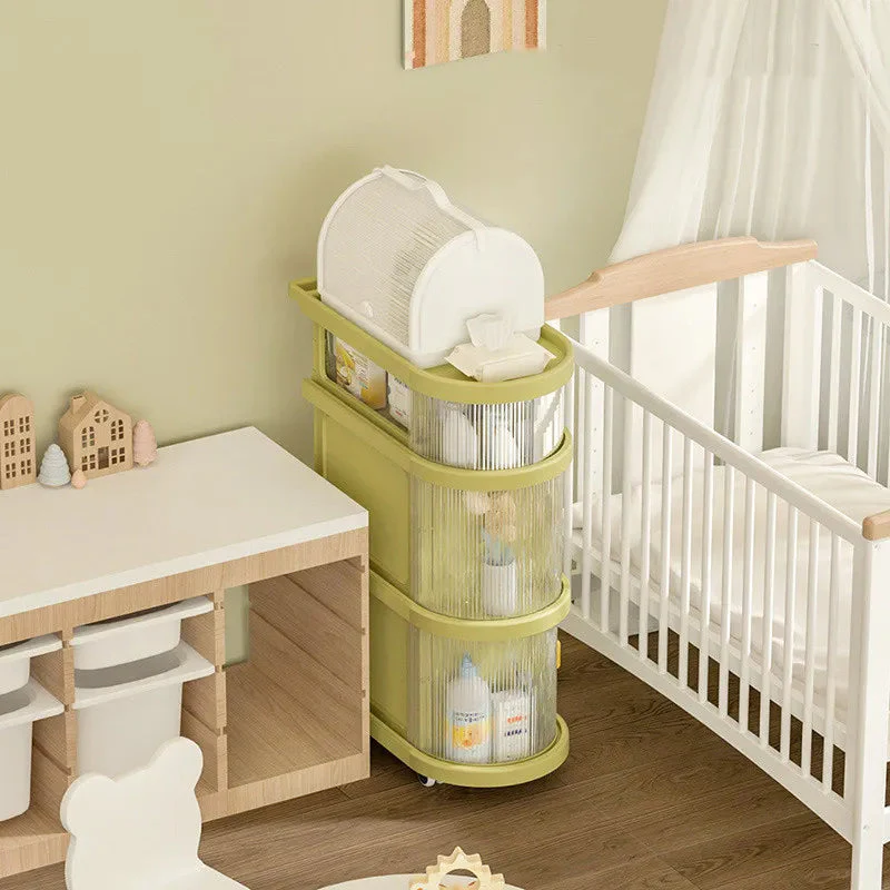 Multi-Layer Storage Organizer Foldable Trolley - Image 3