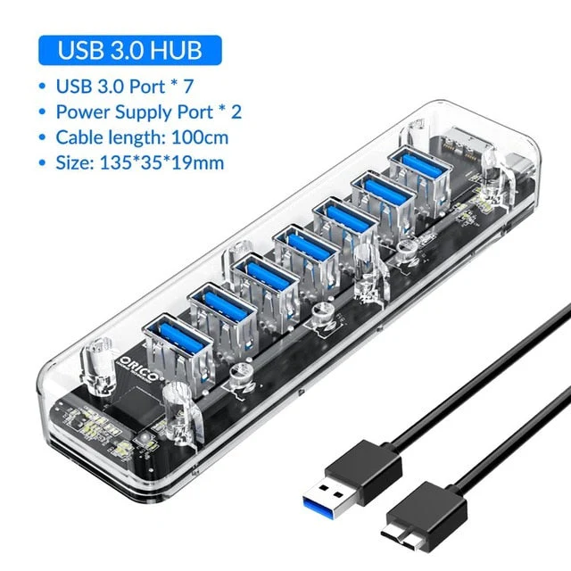 Multi-Port Transparent High Speed USB Splitter - Image 3