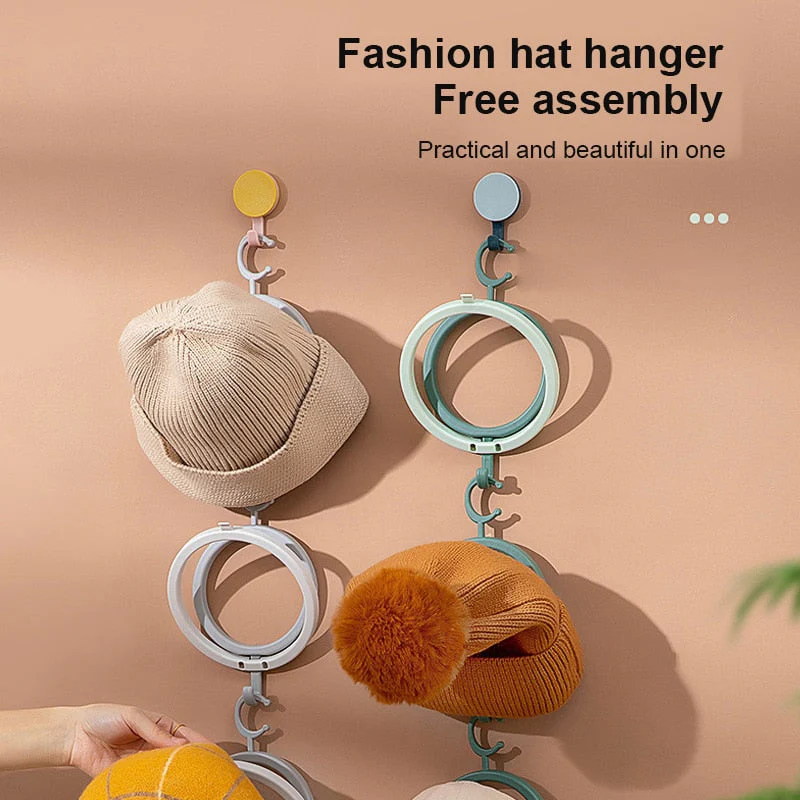 Multi-Purpose Creative Round Hook Hanger - Image 3