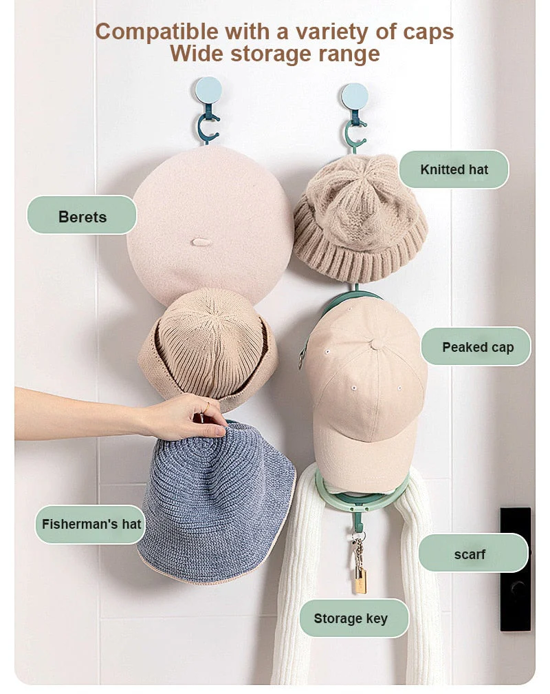 Multi-Purpose Creative Round Hook Hanger - Image 6