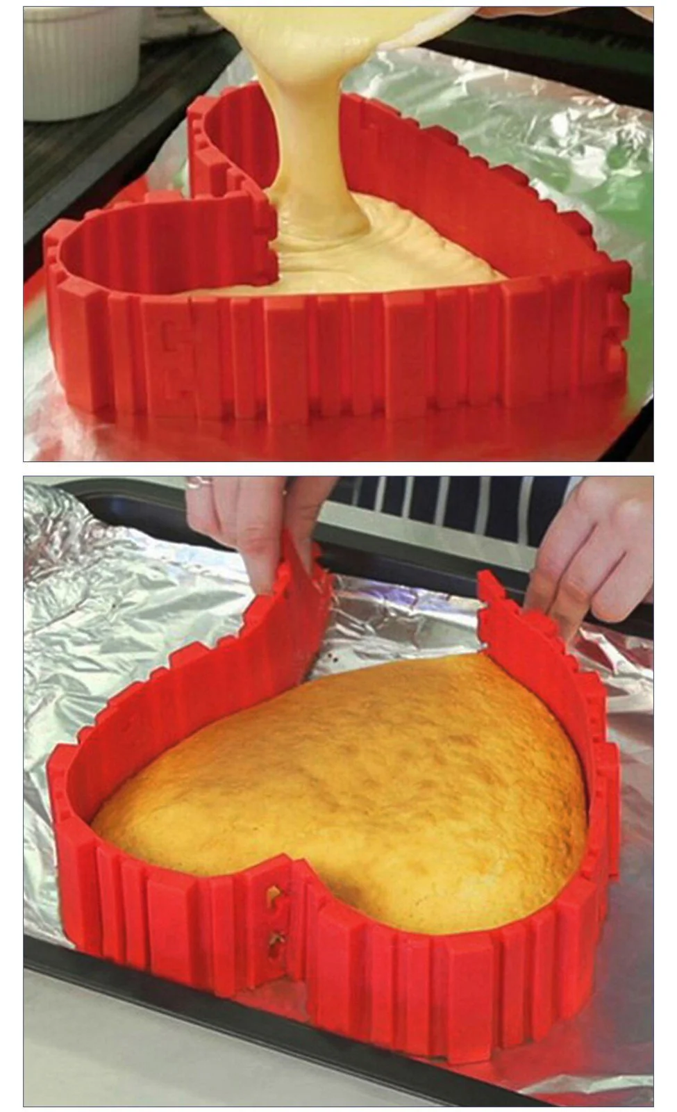 Multi-Shape Magic Silicone Cake Mold - Image 8