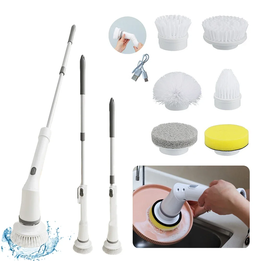 Multi-Surface Cleaning Cordless Electric Brush - Image 4