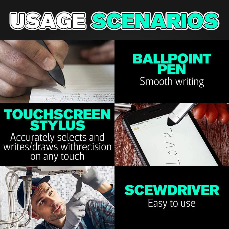 Multi-Tool Phone Holder Mini Screwdriver Pen - Image 5