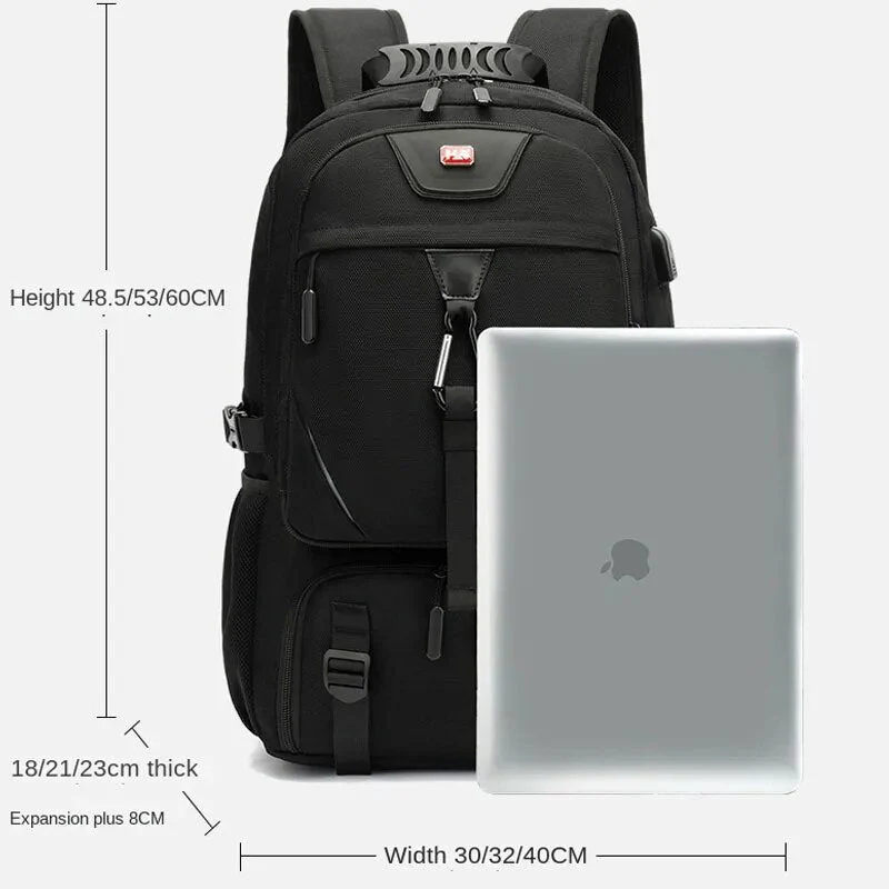 Multi-Utility USB Outdoor Large Capacity Backpack - Image 3