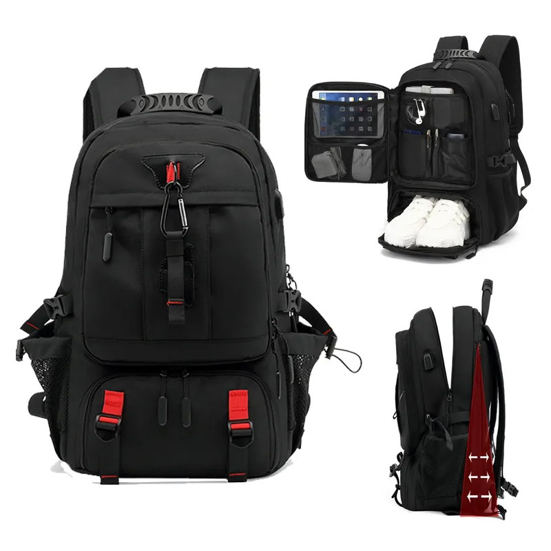 Multi-Utility USB Outdoor Large Capacity Backpack - Image 6