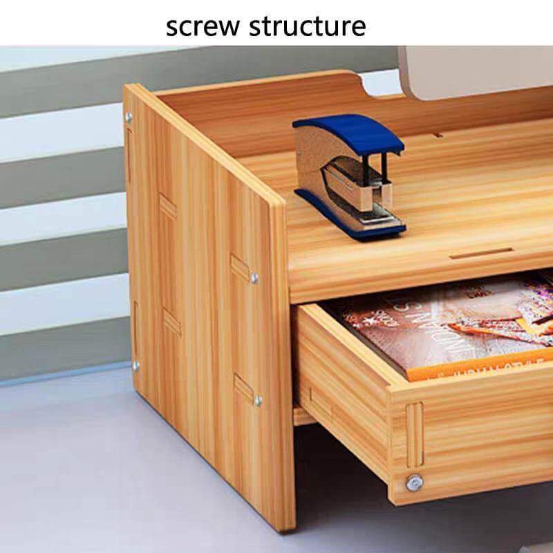 Multifunction Desktop Monitor Riser Computer Organizer - Image 7