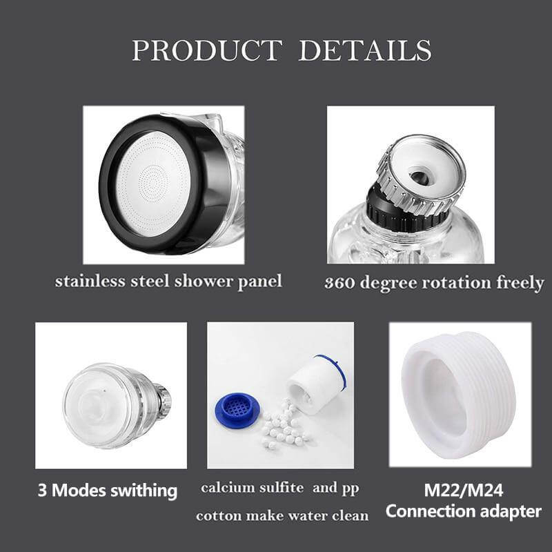 Multifunction Rotatable Water Spray Faucet Filter - Image 5