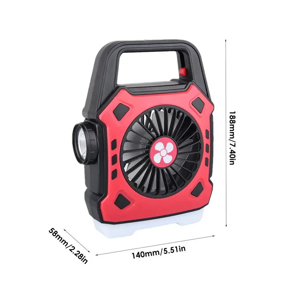 Multifunctional Adventure Cooling Fan Light - Image 10