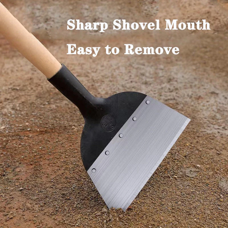 Multifunctional All-Steel Garden Cleaning Shovel - Image 3