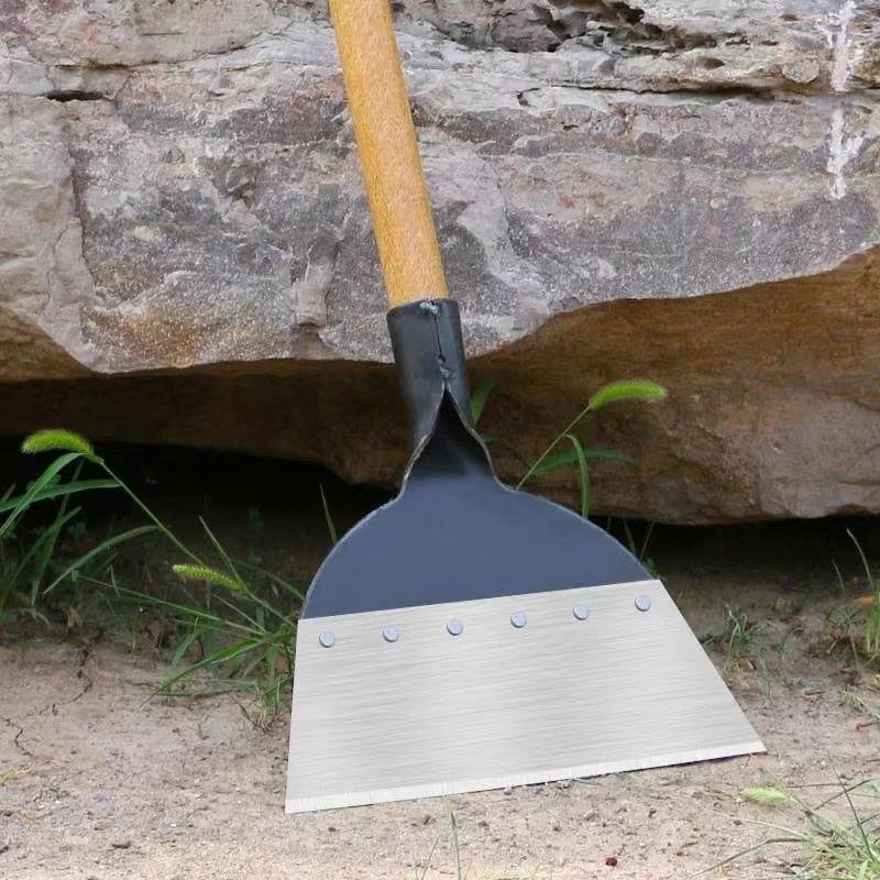 Multifunctional All-Steel Garden Cleaning Shovel - Image 4
