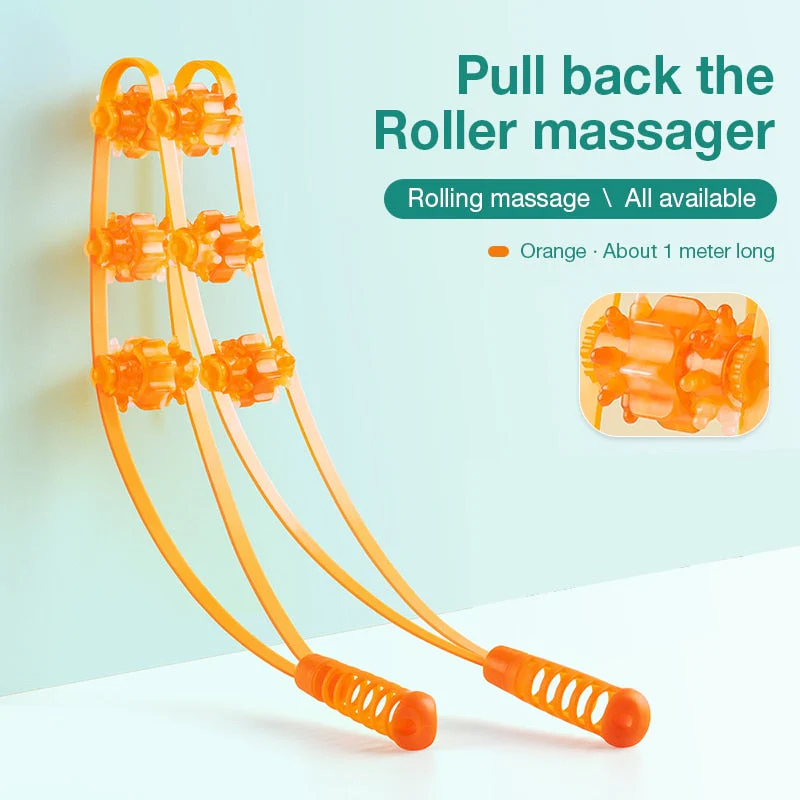 Multifunctional Body Neck Massage Roller - Image 9