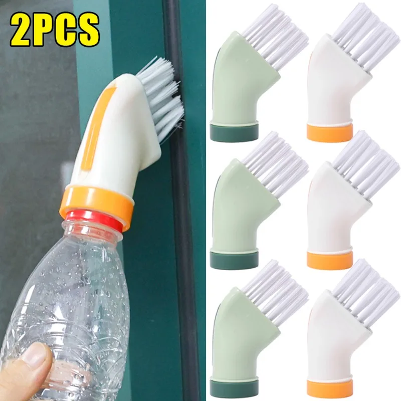 Multifunctional Bottle Cap Dead Angle Cleaning Brush - Image 2