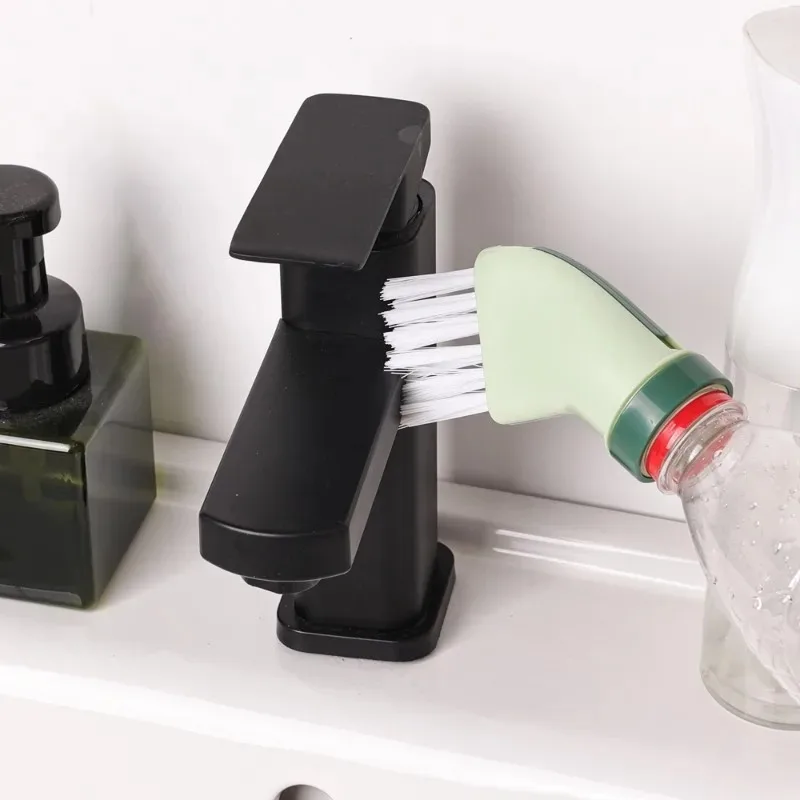 Multifunctional Bottle Cap Dead Angle Cleaning Brush - Image 3