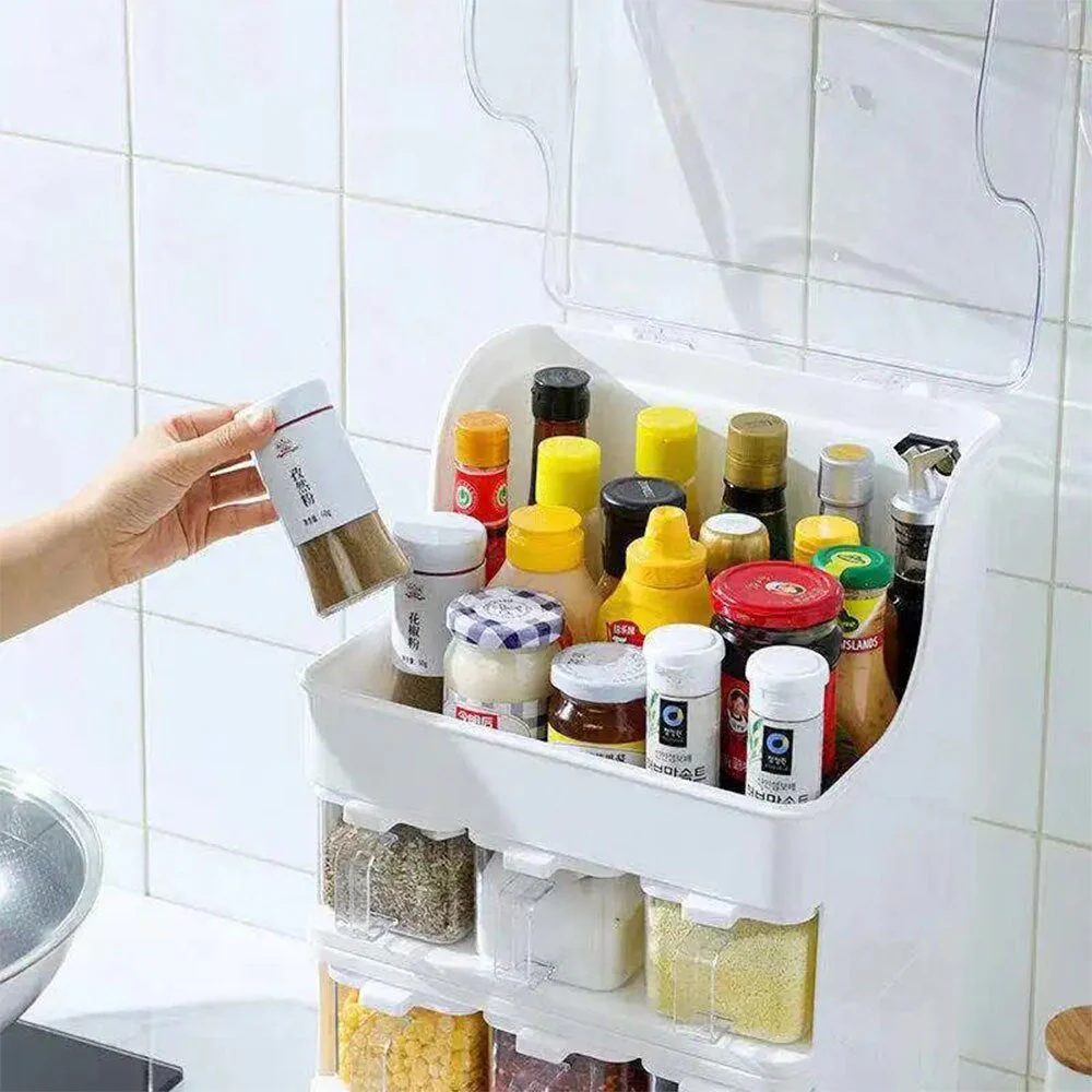 MultiFunctional Double Rack Spice Organizer - Image 2