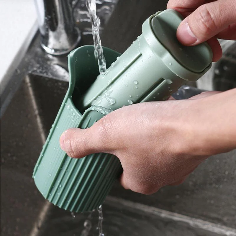 Multifunctional Easy Chop Manual Pump Vegetable Slicer - Image 2