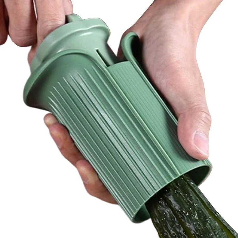 Multifunctional Easy Chop Manual Pump Vegetable Slicer - Image 5