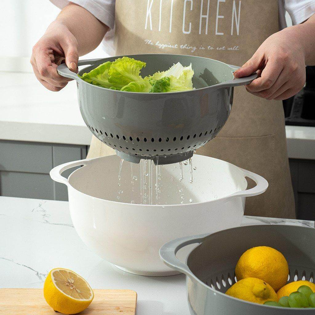 Multifunctional Five-Piece Drainer Kitchen Tool - Image 6