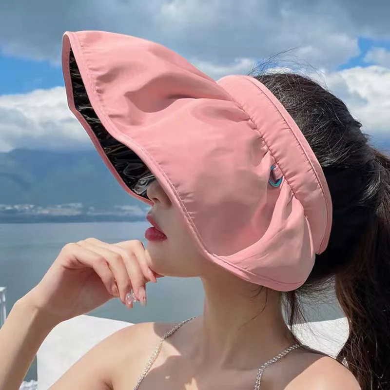 Multifunctional Foldable Shell Headband Beach Hat - Image 3