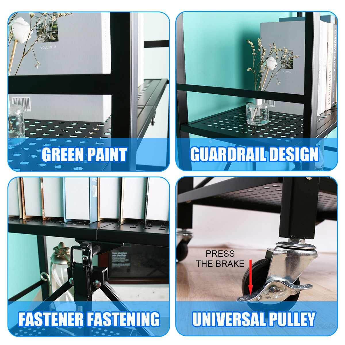 Multifunctional Foldable Storage Rack Organizer - Image 5