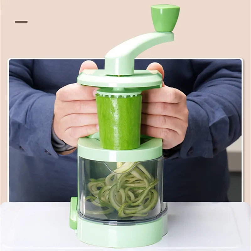 Multifunctional Green Gourmet Kitchen All-in-One Slicer - Image 4