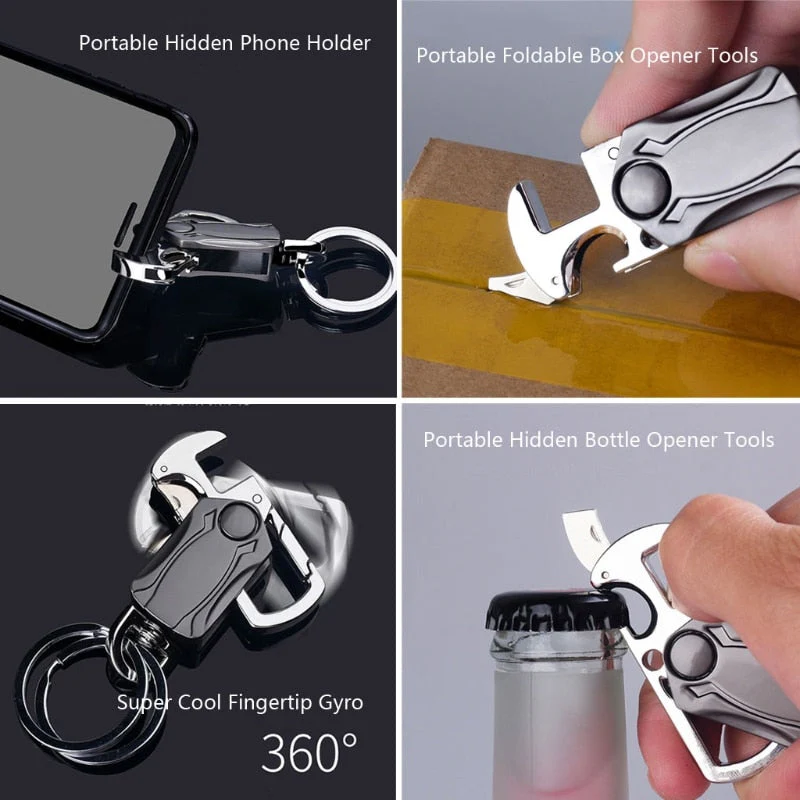 Multifunctional Heavy Duty Key Chain Tool - Image 2
