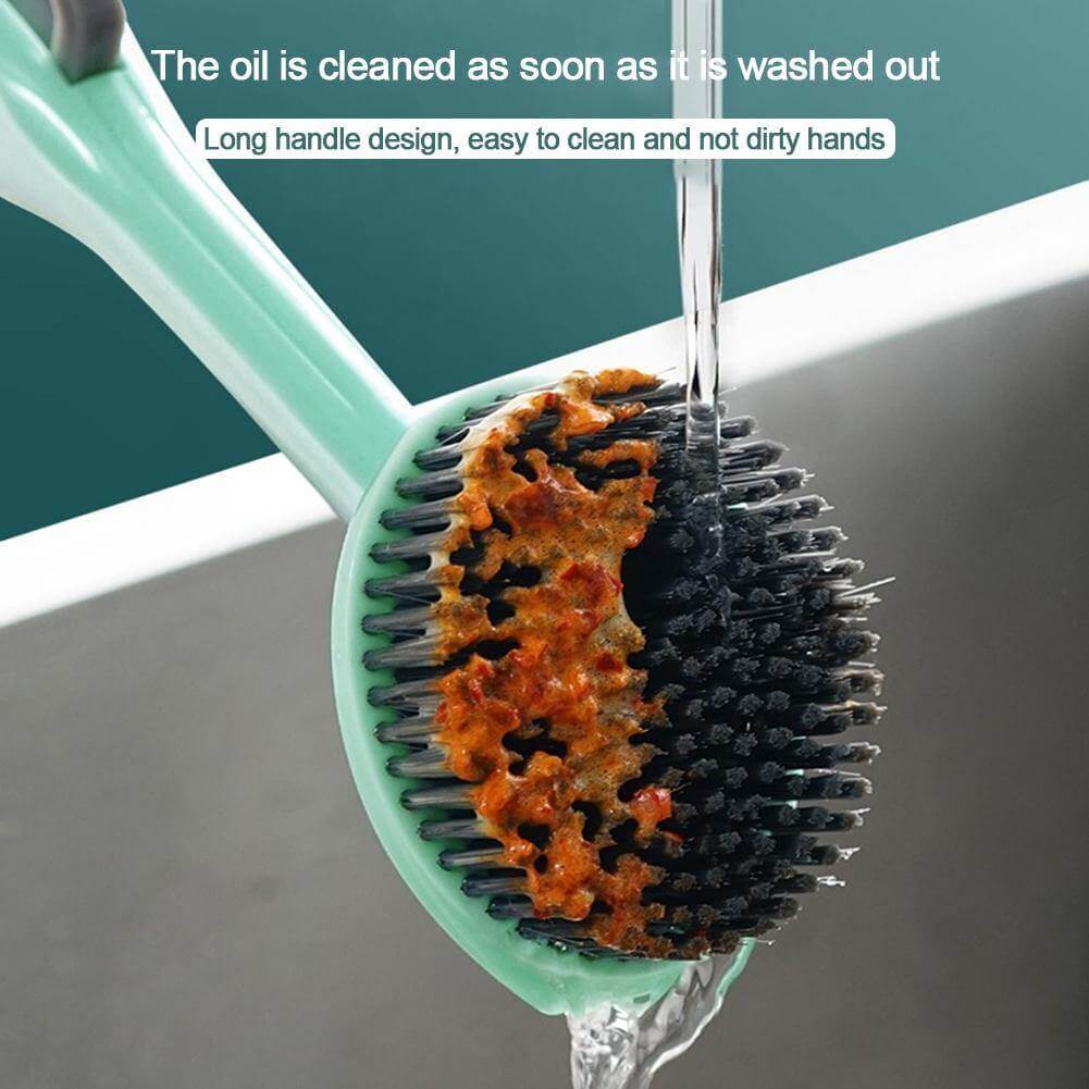 Multifunctional Kitchen Dish Soap Dispensing Brush - Image 5