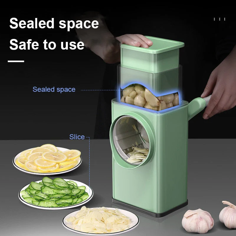 Multifunctional Manual Fast Vegetable Slicer - Image 3