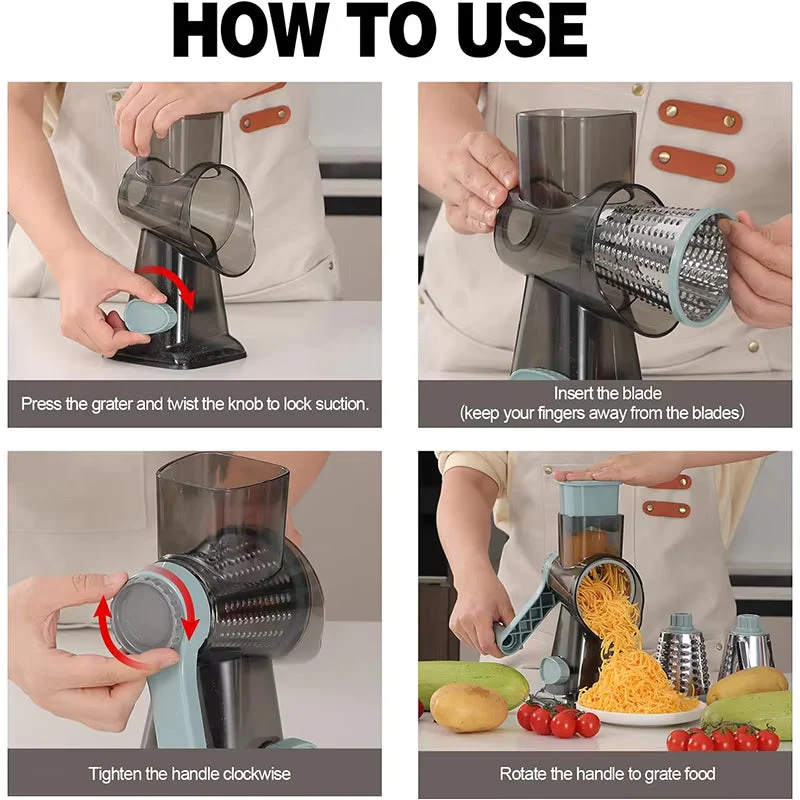Multifunctional Manual Veggie Slicer - Image 2