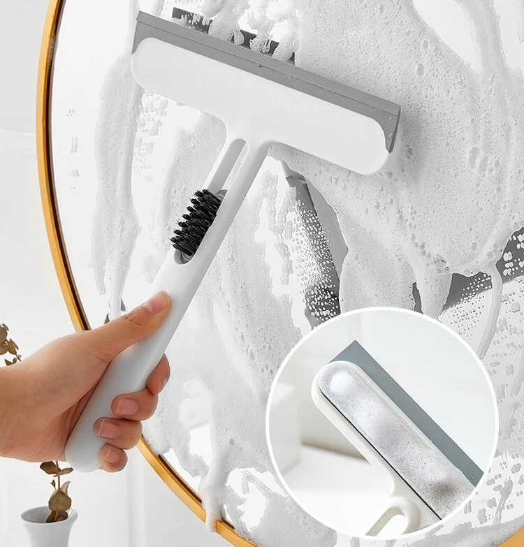 Multifunctional Mini Window Mirror Wiper Brush - Image 2